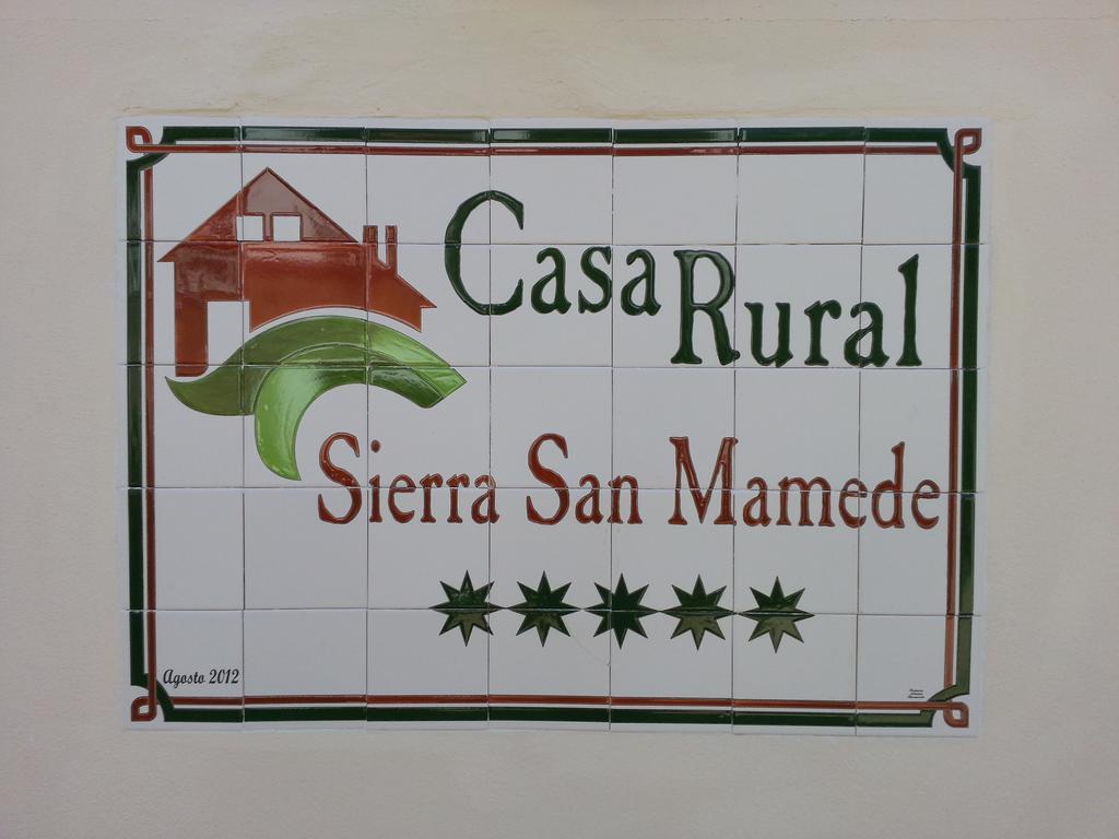 Casa Rural Sierra San Mamede La Codosera Exterior photo